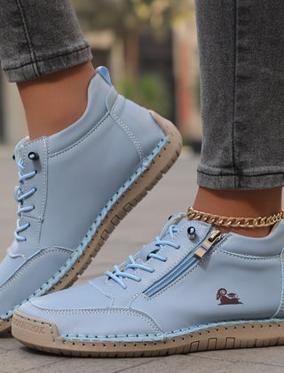 Lorelei | Everyday Orthopaedic Comfort Shoes – Light Blue