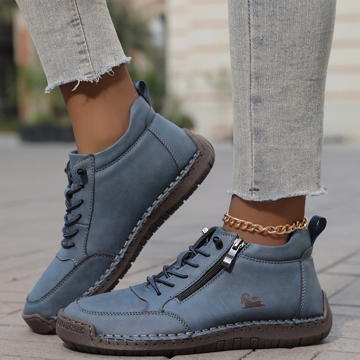 Lorelei | Everyday Orthopaedic Comfort Shoes – Blue