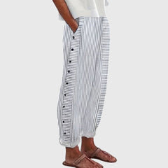 Frankie | Effortless Wide Leg Pants – Grey