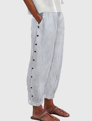Frankie | Effortless Wide Leg Pants – Grey