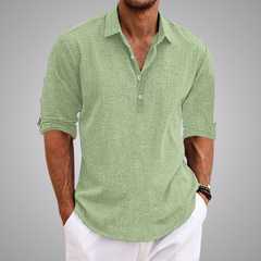 Sawyer | Lightweight Casual Summer Shirt – Green