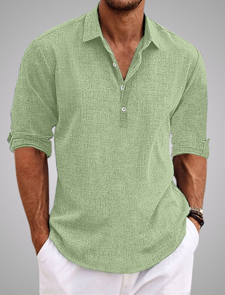 Sawyer | Lightweight Casual Summer Shirt – Green