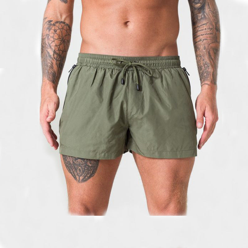 Percy | Sporty Quick-Dry Beach Shorts with Drawstring