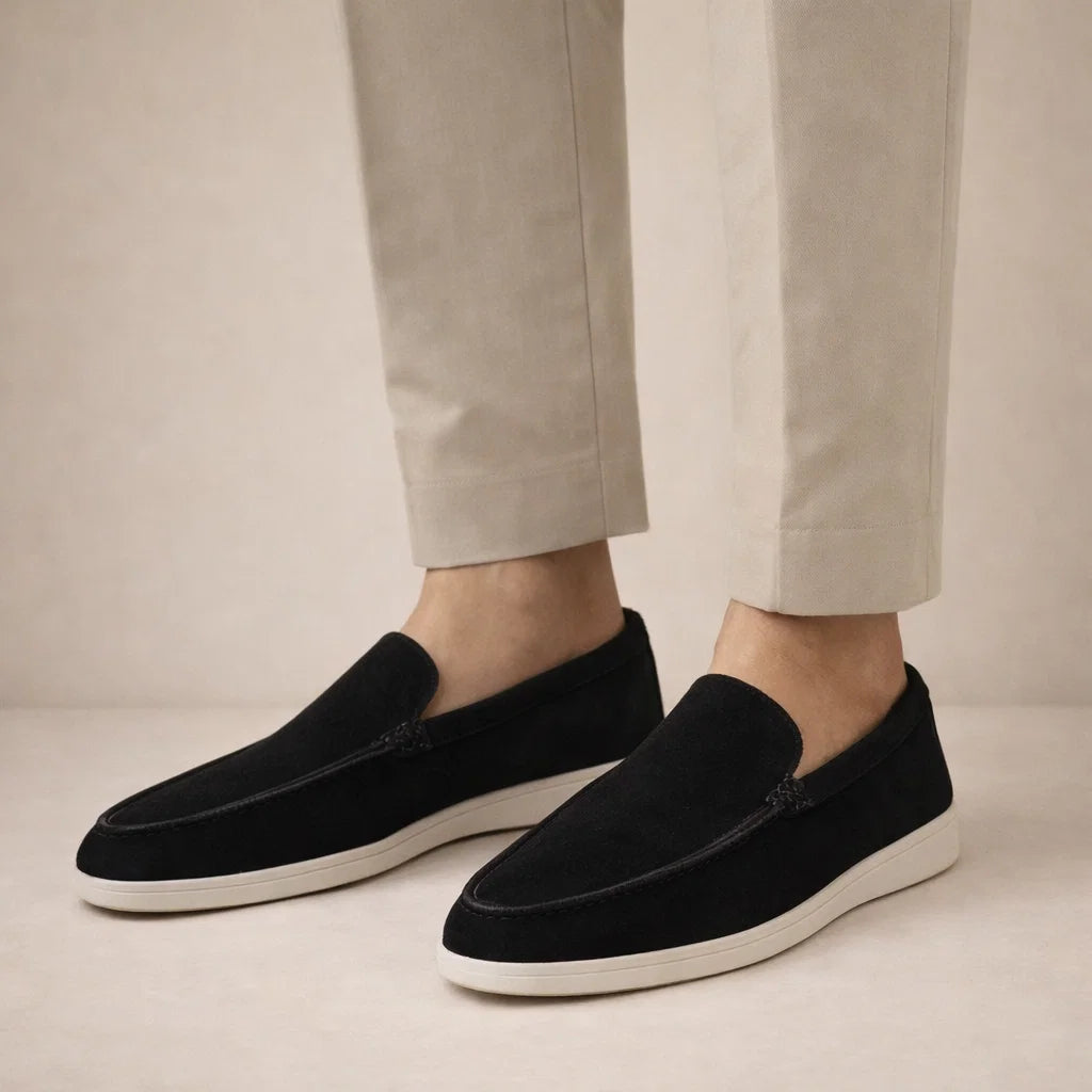 Lennox | Men's Casual Leather Slip-On Loafers