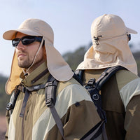 Perrin | Legionnaire Hat with Neck Flap and UV Protection