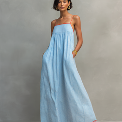 Anwen | Mediterranean Breeze Midi Dress