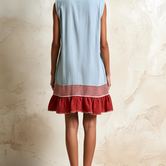 Fernanda | Ruffle Hem Tunic Dress