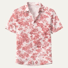 Flinn | Men's Soft Hawaiian Floral Shirt for Holidays
