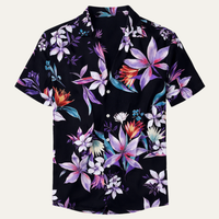 Elio | Tropical Hawaiian Shirt with Coconut Print