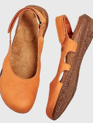 Sybil | Orthopaedic Sandals with Bold Straps – Orange