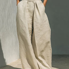 Rue | Minimalist Sleeveless Linen Set