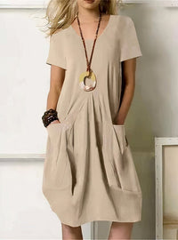 Junia | Casual Flow Dress with Pockets