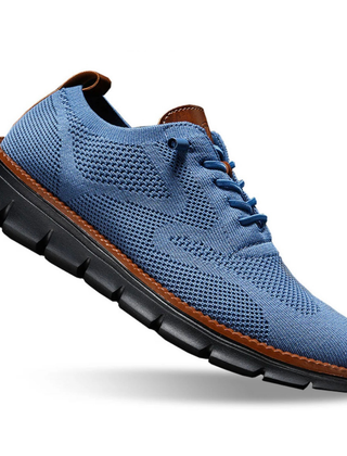 Georgiana | All-Day Orthopaedic Walking Shoes – Blue Black