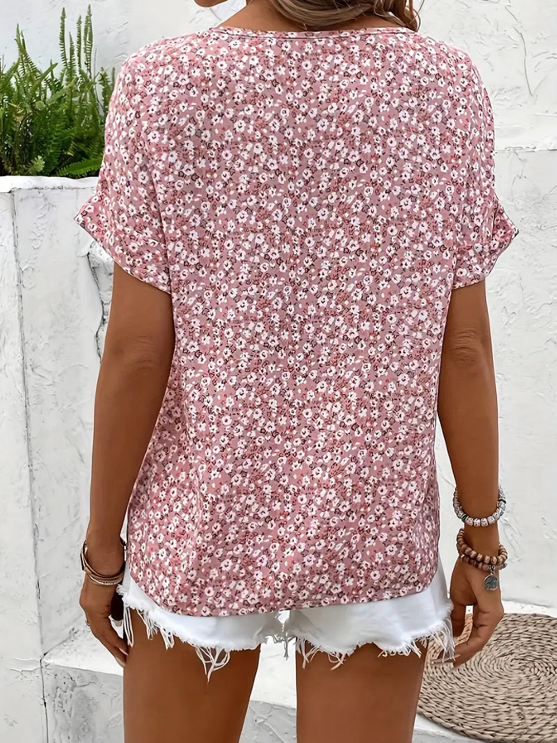 Rowena | Button-Front Sleeveless Summer Top