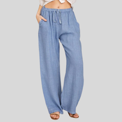 Elle | Wide Leg Drawstring Pants