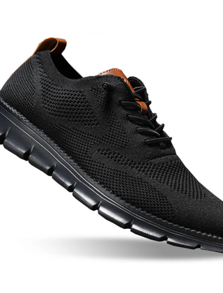 Jensen | Men's All-Day Comfort Walking Shoes – Double Black