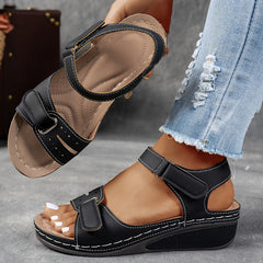 Dinah | Supportive Orthopaedic Slide Sandals – Milan Black