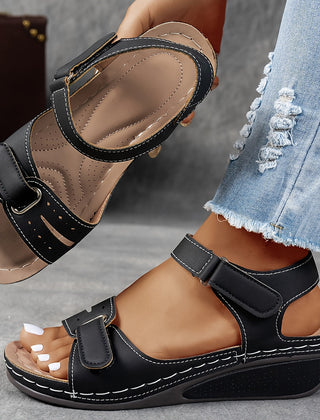 Dinah | Supportive Orthopaedic Slide Sandals – Milan Black