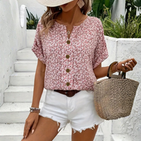 Rowena | Button-Front Sleeveless Summer Top