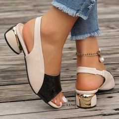 Mireille | Chic Cushioned Wedge Sandals