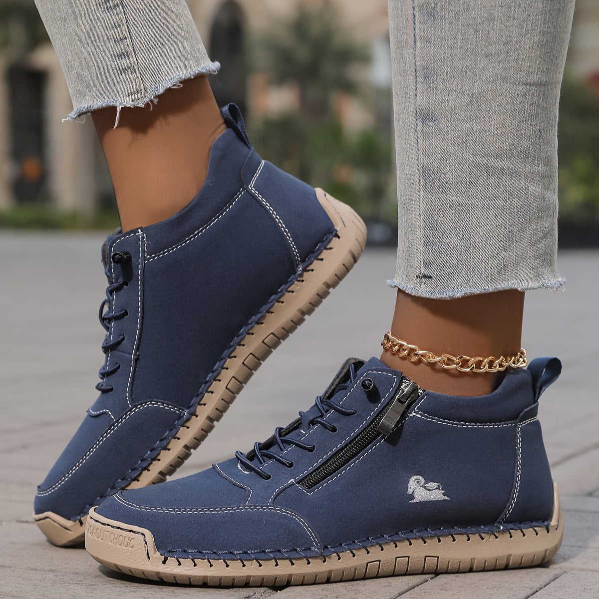 Lorelei | Everyday Orthopaedic Comfort Shoes – Navy
