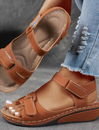 Dinah | Supportive Orthopaedic Slide Sandals – Terracotta