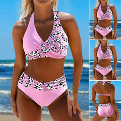 Delphine | Criss Cross Bikini with High Waist