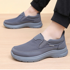 Beckham | Wide Toe Supportive Casual Shoes – Grey