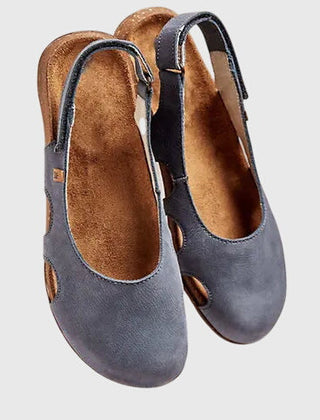 Sybil | Orthopaedic Sandals with Bold Straps – Blue