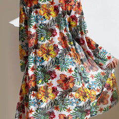 Delphina | Women's Floral Bikini with Cover-Up Top