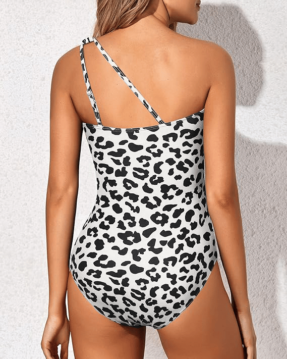 Odette | One Shoulder Swimsuit with Ruched Detail