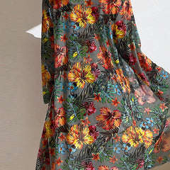 Delphina | Women's Floral Bikini with Cover-Up Top