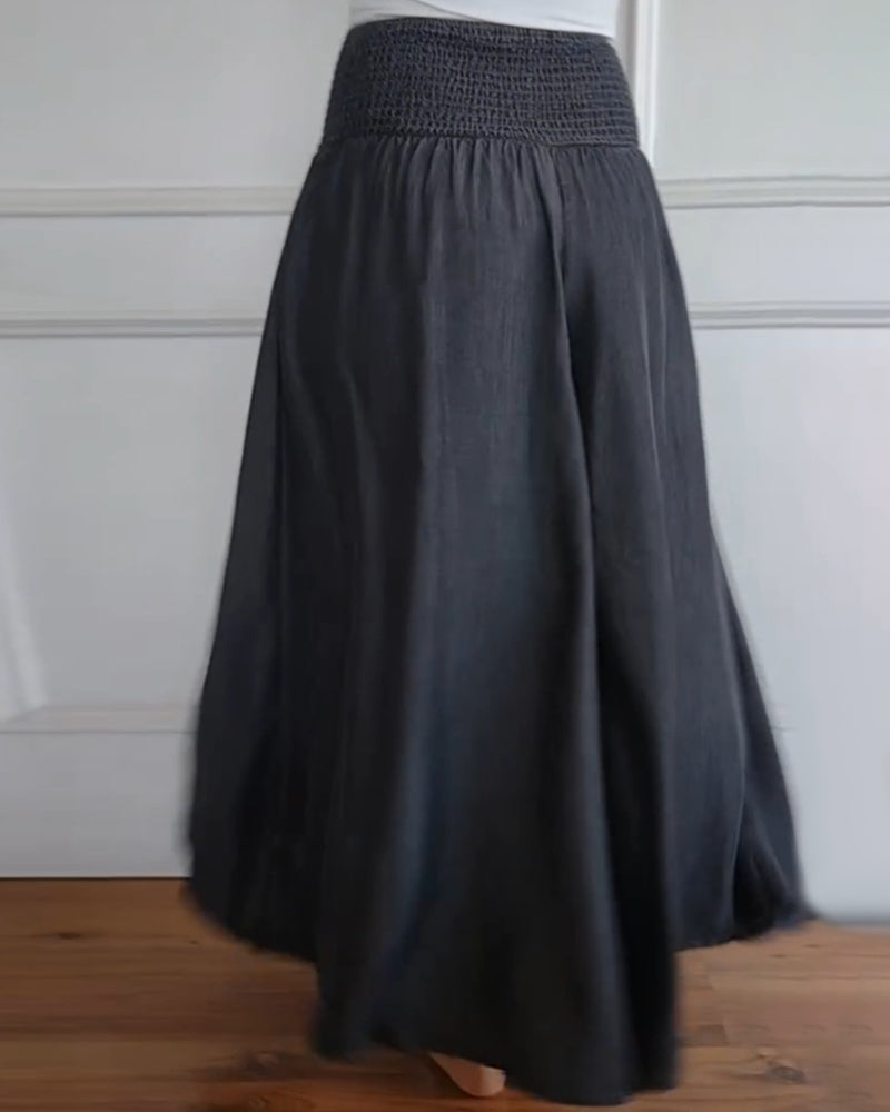 Clementine | High Waisted Wide Leg Pants
