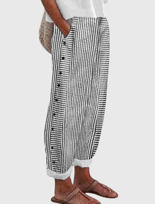 Frankie | Effortless Wide Leg Pants – Black