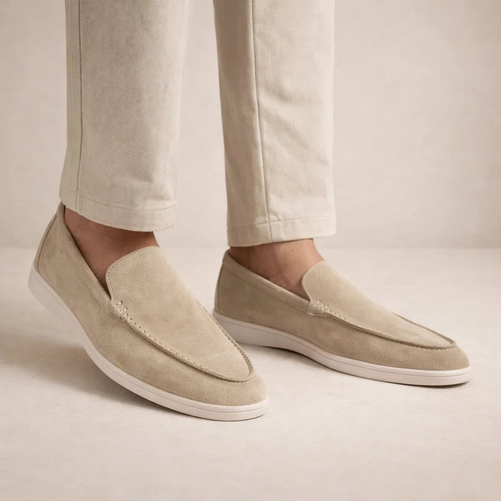 Lennox | Men's Casual Leather Slip-On Loafers