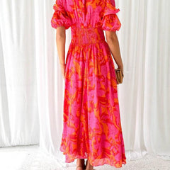 Maisy | Radiant Print Maxi Dress