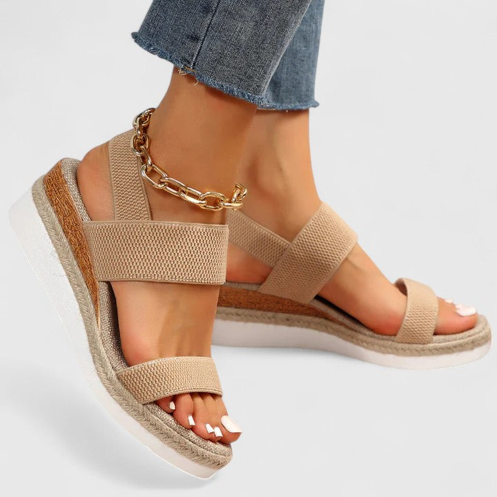 Giselda | Pain-Relief Orthopaedic Sandals – Brown