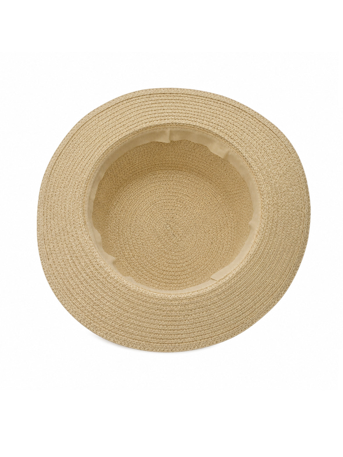 Nissa | Women's Boater Straw Hat with Ribbon Band