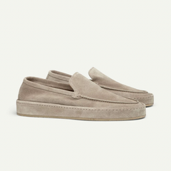 Bowen | Elegant Cushioned Slip-On Loafers – Beige
