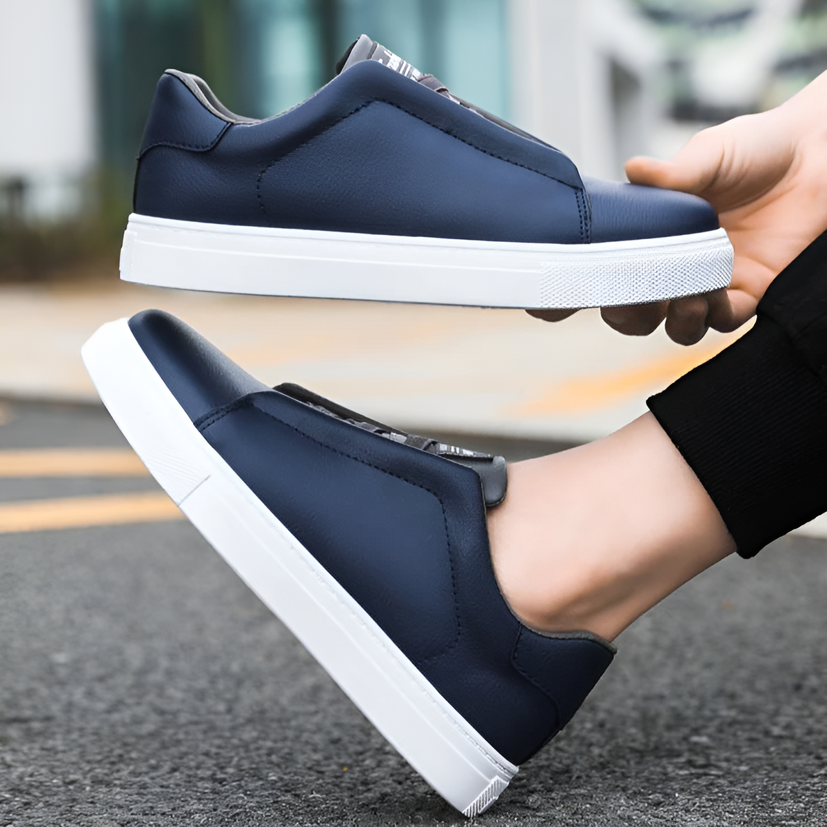 Ezra | Classic Vegan Everyday Sneakers
