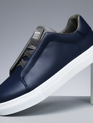 Ezra | Classic Vegan Everyday Sneakers – Blue