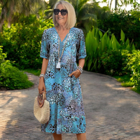 Iona | Airy Dress with Flattering Cut