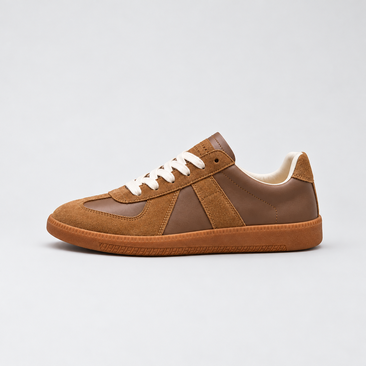 Rupert | Men's Lightweight Lace-Up Comfort Sneakers – Brown