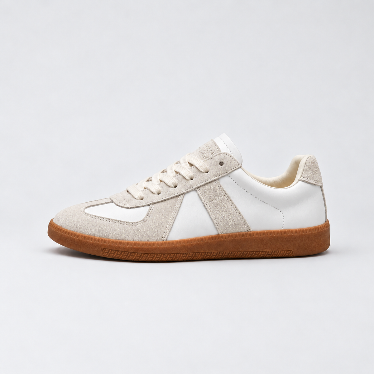 Rupert | Men's Lightweight Lace-Up Comfort Sneakers – White