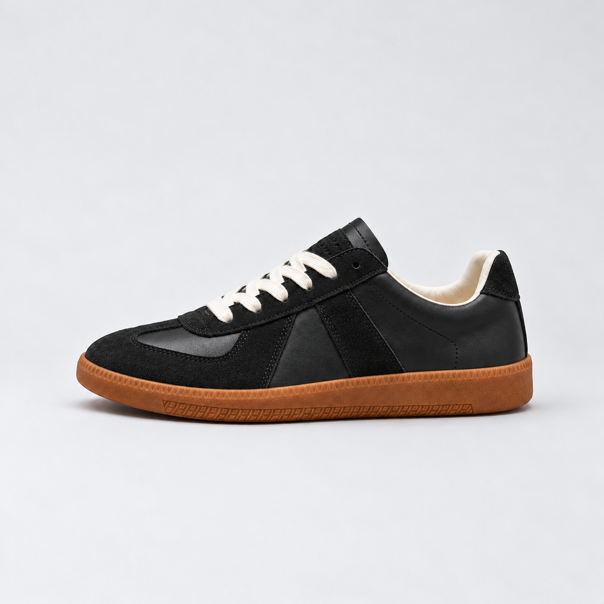 Rupert | Men's Lightweight Lace-Up Comfort Sneakers – Black