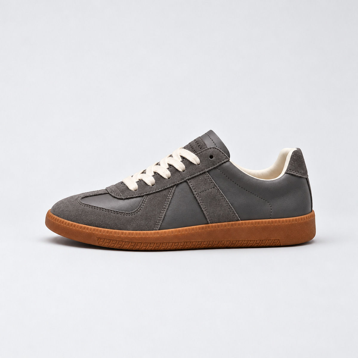 Rupert | Men's Lightweight Lace-Up Comfort Sneakers – Grey