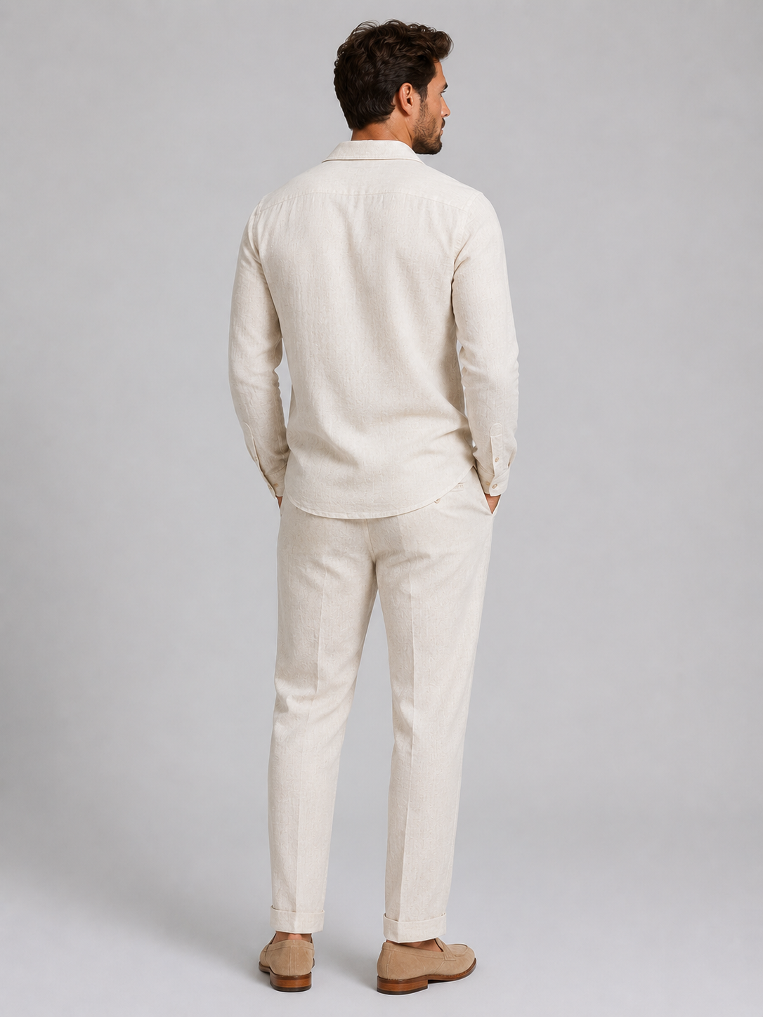 Alister | Lightweight Linen Two Piece Set