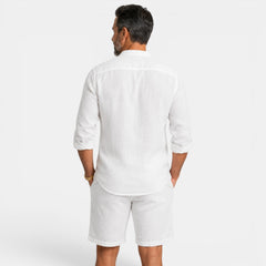 Gideon | Casual Linen Shirt Set