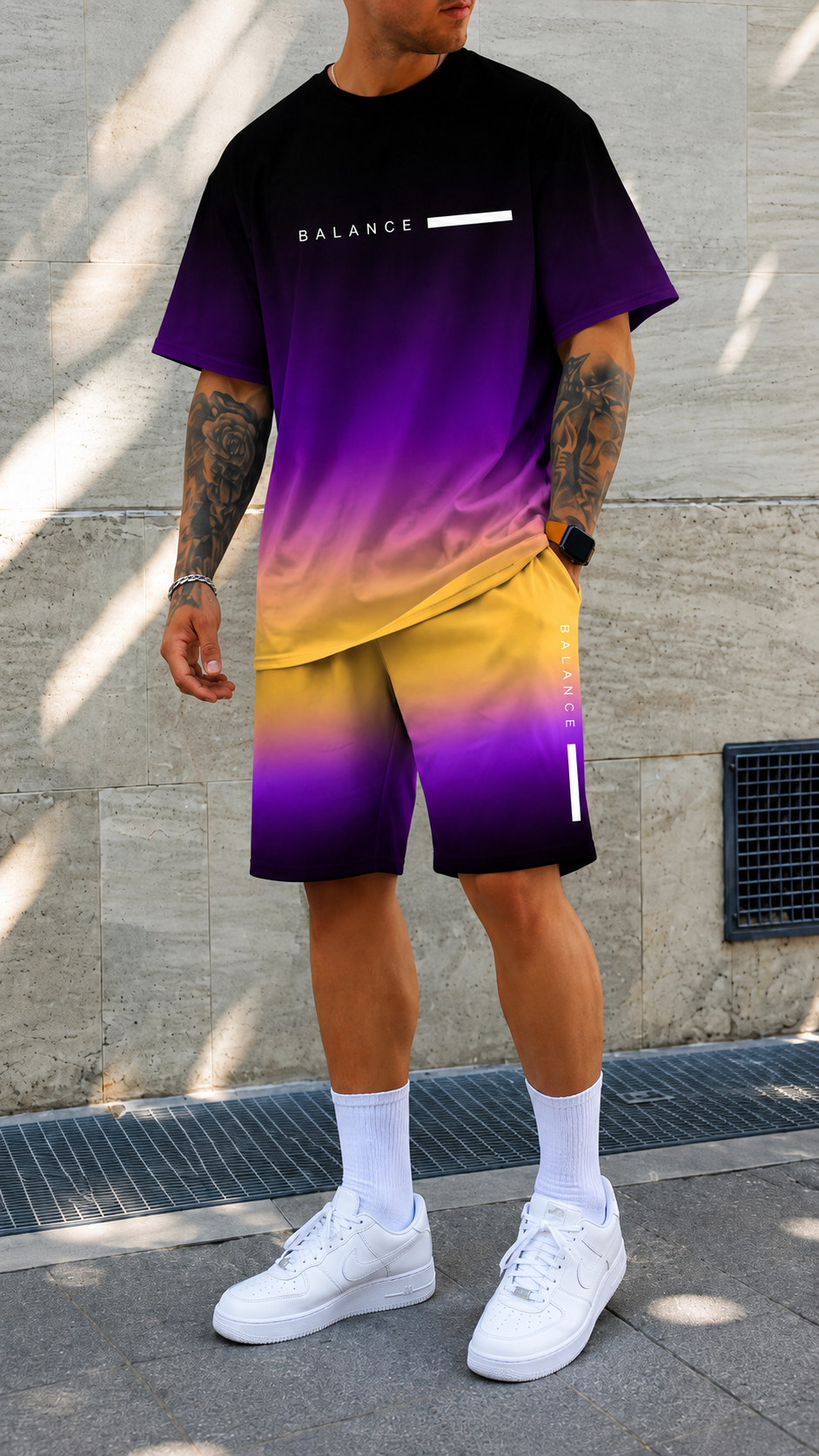 Ashby | Men's Gradient Summer Set – Eclipse