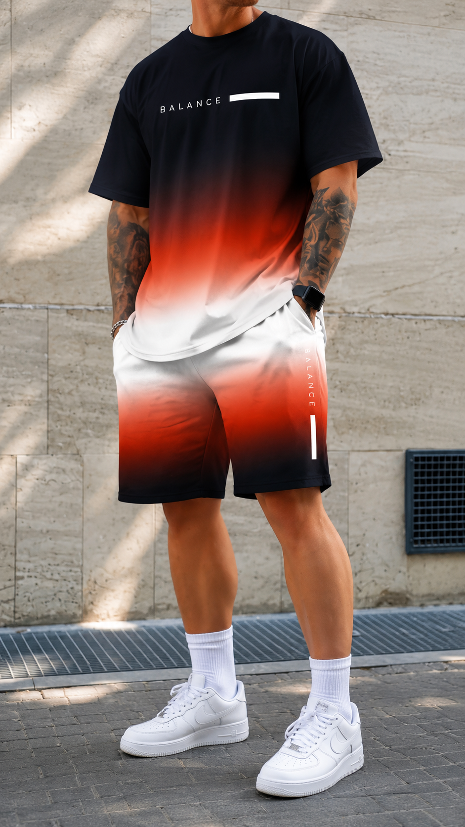 Ashby | Men's Gradient Summer Set – Magma